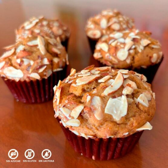 Muffin camote y naranja