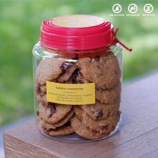 Pomo galletas cranberries
