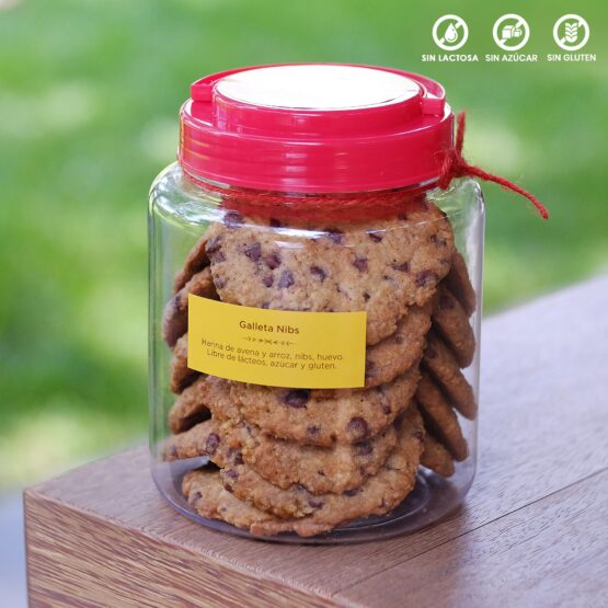 Pomo galletas nibs